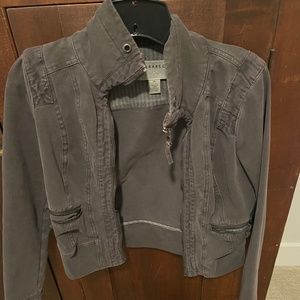 Grey light weight jacket